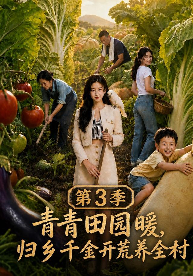 青青田园暖,归乡千金开荒养全村第三季