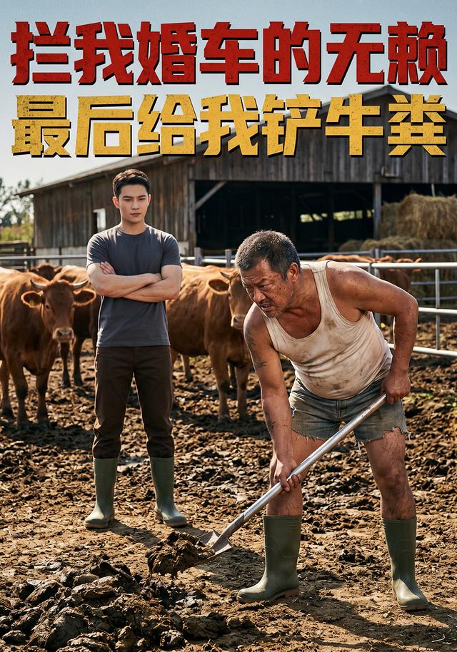 拦我婚车的无赖,最后给我铲牛粪