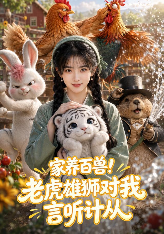 家养百兽!老虎雄狮对我言听计从