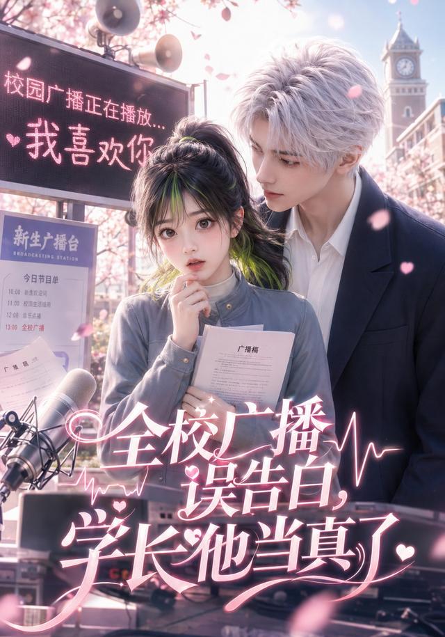 全校广播误告白,学长他当真了