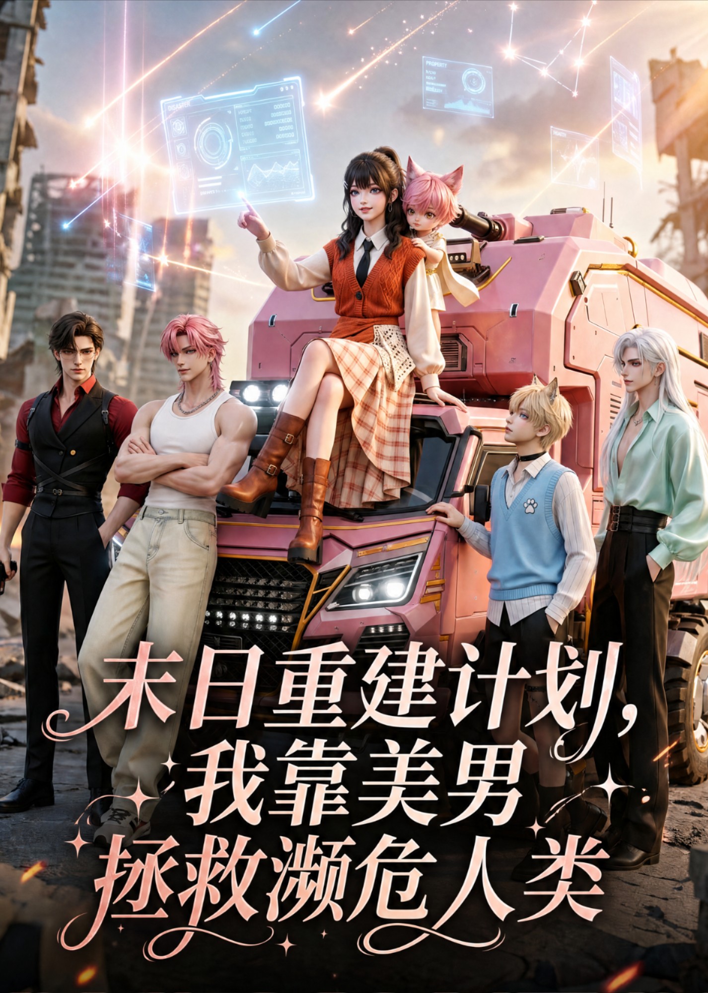 末日重建计划,我靠美男拯救濒危人类
