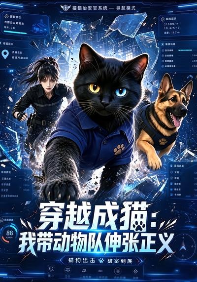 穿越成猫,我带动物队伸张正义