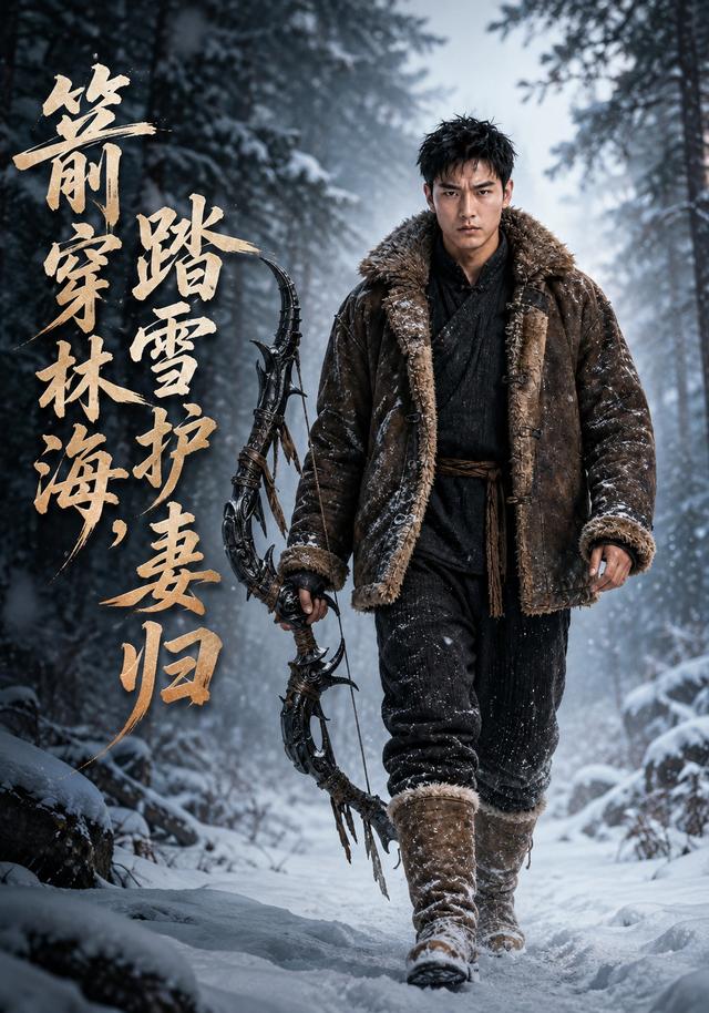 箭穿林海,踏雪护妻归