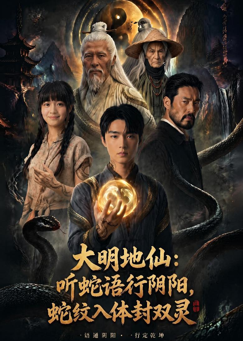 大明地仙:听蛇语行阴阳,蛇纹入体封双灵