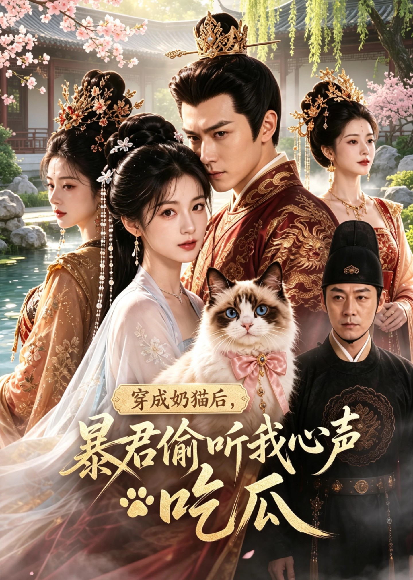 穿成奶猫后,暴君偷听我心声吃瓜
