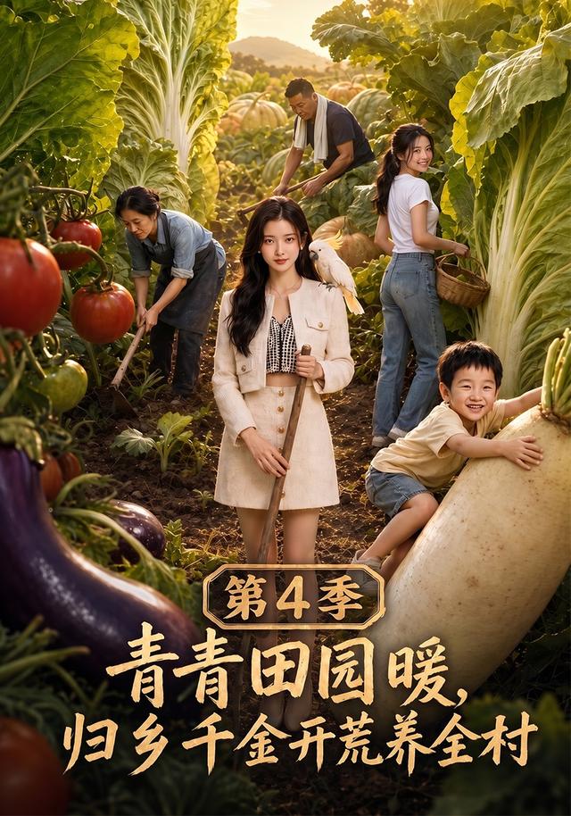 青青田园暖,归乡千金开荒养全村第四季