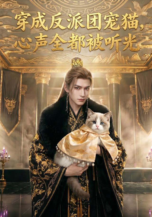 穿成反派团宠猫,心声全都被听光
