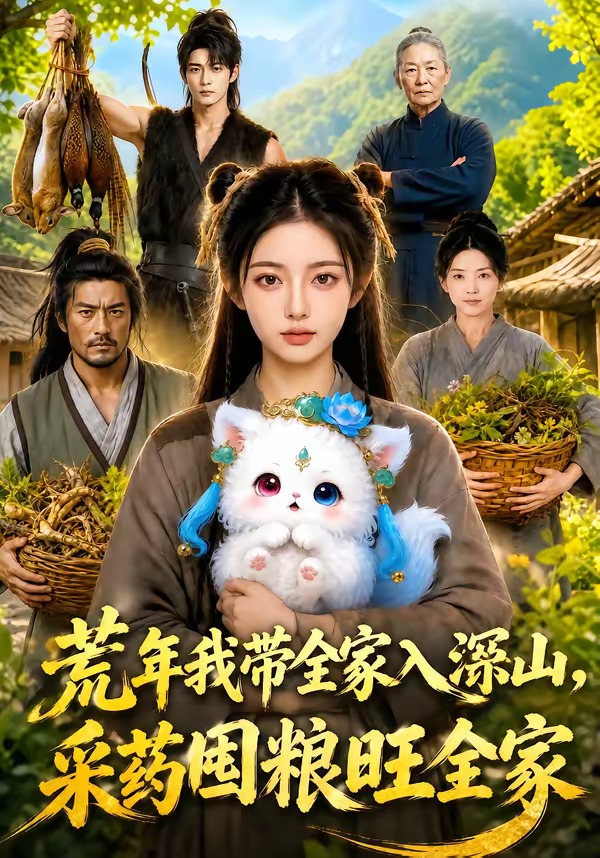 荒年我带全家入深山,采药囤粮旺全家