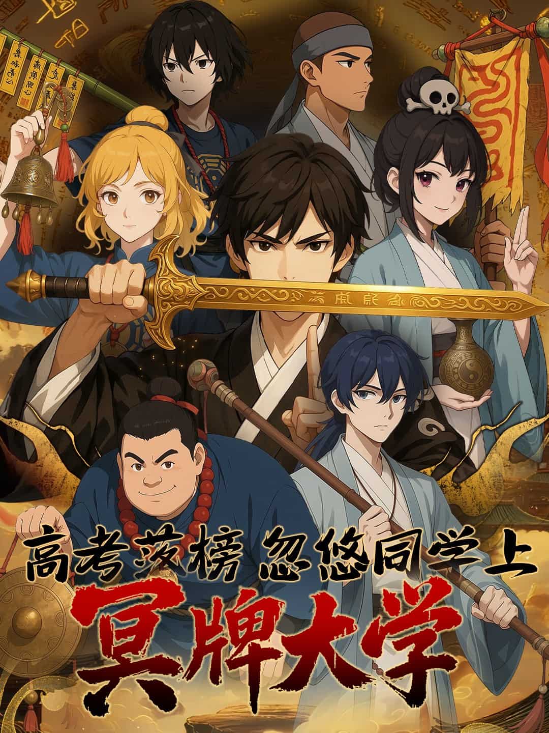 高考落榜,忽悠同学上冥牌大学