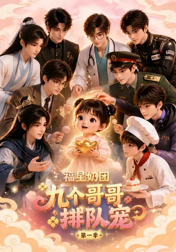 福星奶团,九个哥哥排队宠第一季