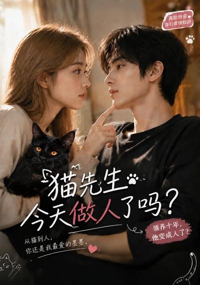 猫先生今天做人了吗?