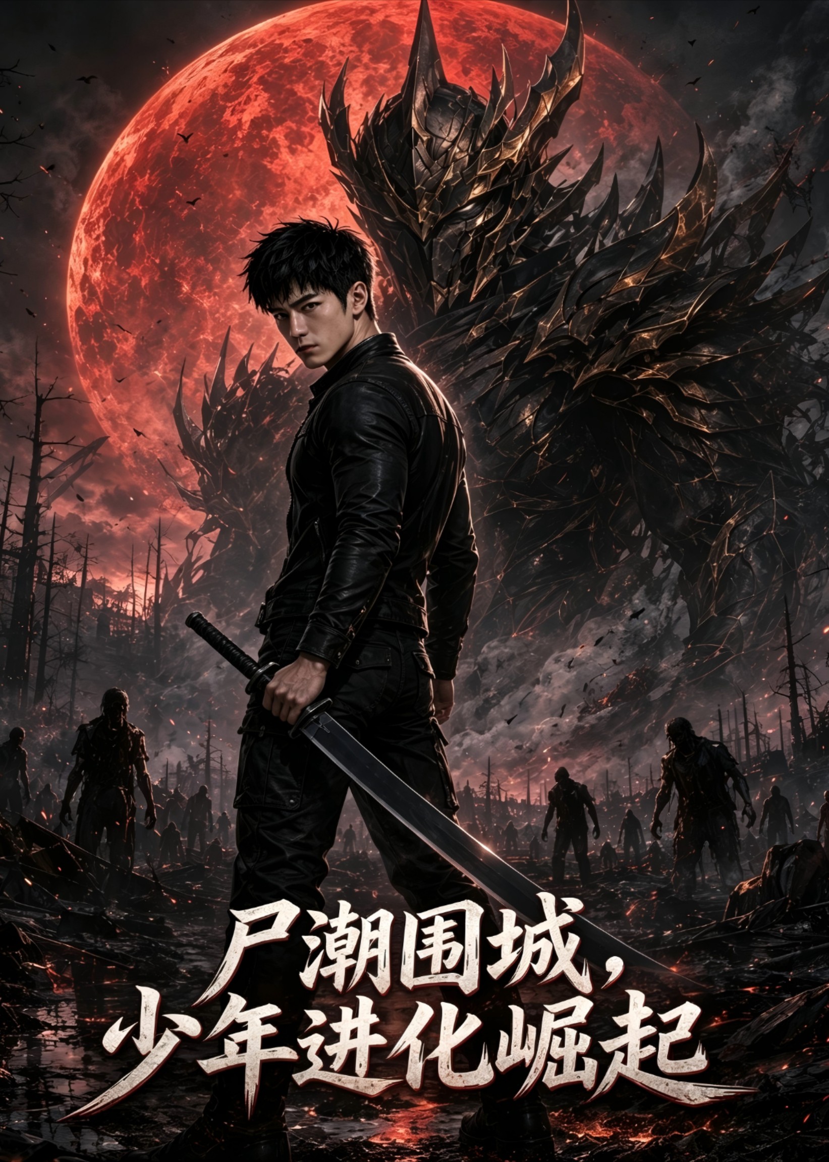 尸潮围城,少年进化崛起