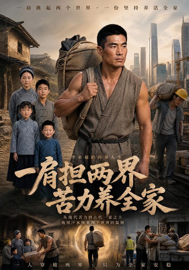 一肩担两界,苦力养全家